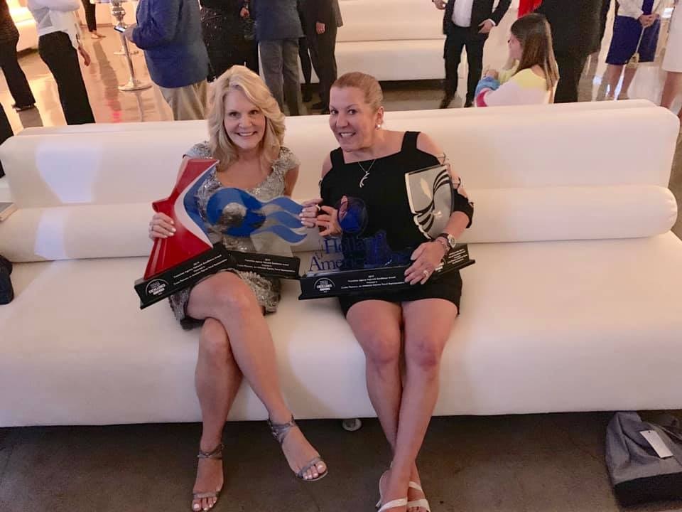 Michelle Fee and Vicky Garcia are thrilled to take home four Franchise Partner of the Year awards